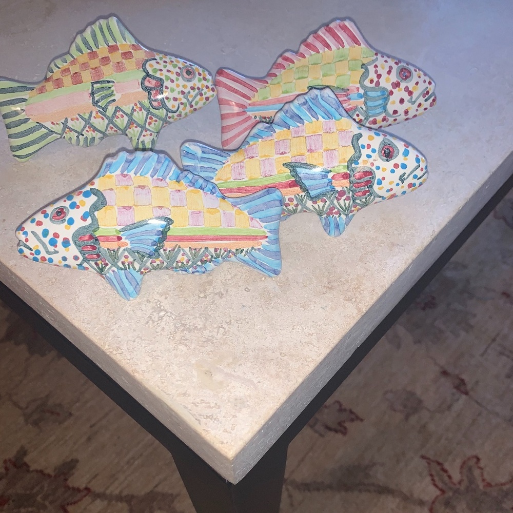 Mackenzie-Childs Fish Knobs